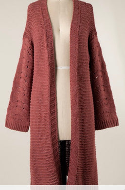 Eden Cardigan Brick