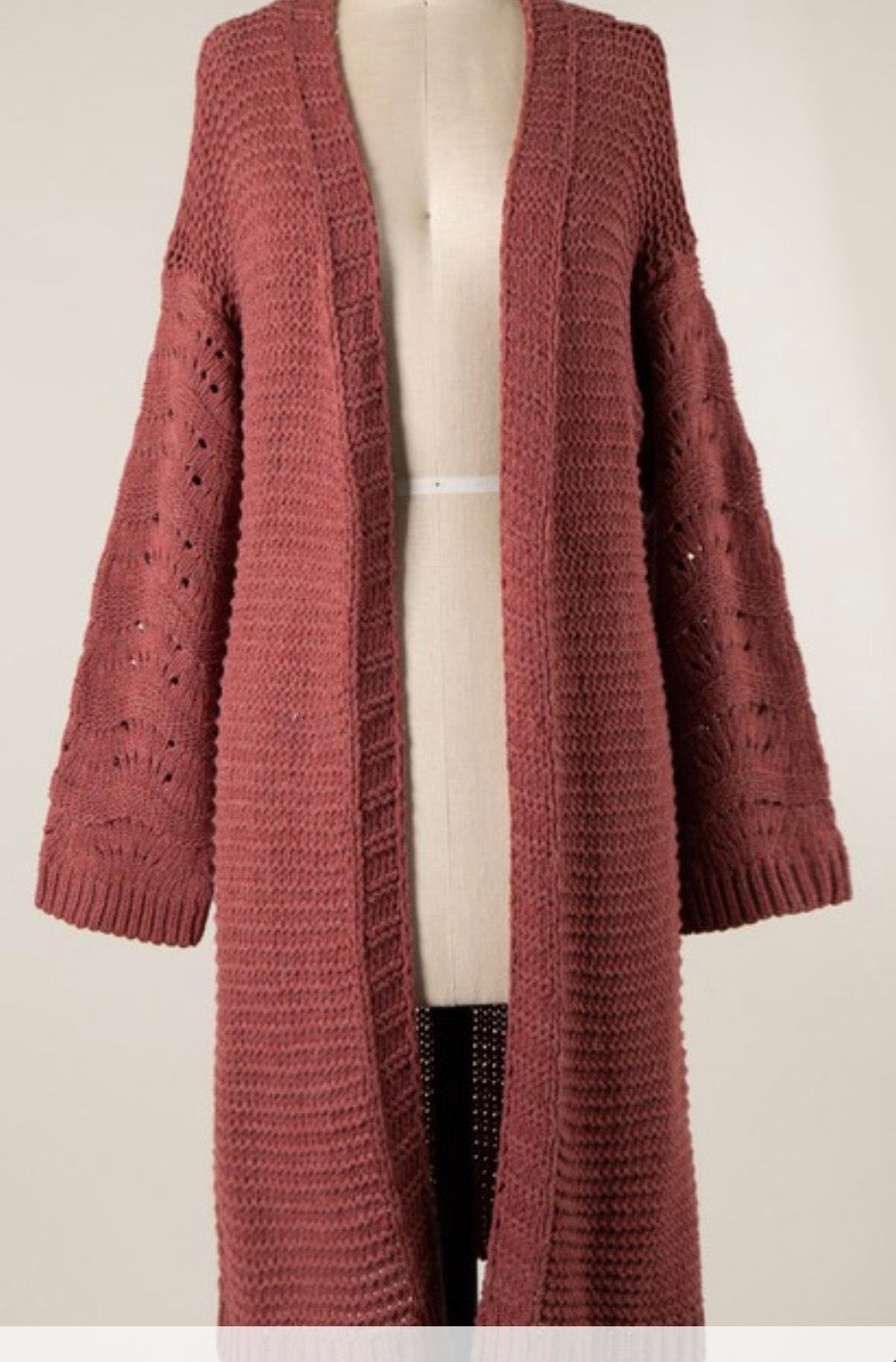 Eden Cardigan Brick
