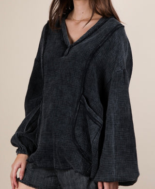 Marie Top Plus Black