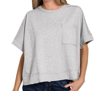 Taryn Top Grey