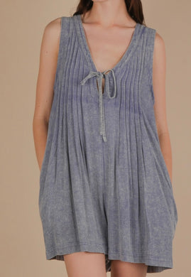 Ivy Romper Blue
