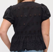 Josie Top Plus Black