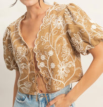 Emilia Top Tan