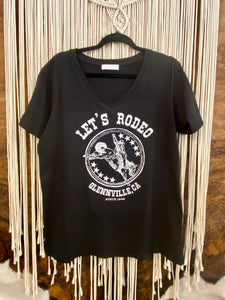 “Lets Rodeo ” V-Neck Plus