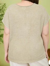 Eliana Top Plus Olive