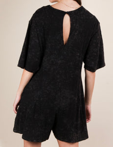 Brittany Romper Black