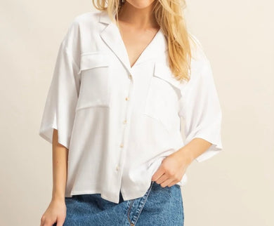 Lucy Top White
