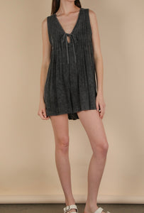 Ivy Romper Black