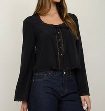 Teegan Top Black