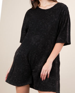 Brittany Romper Black